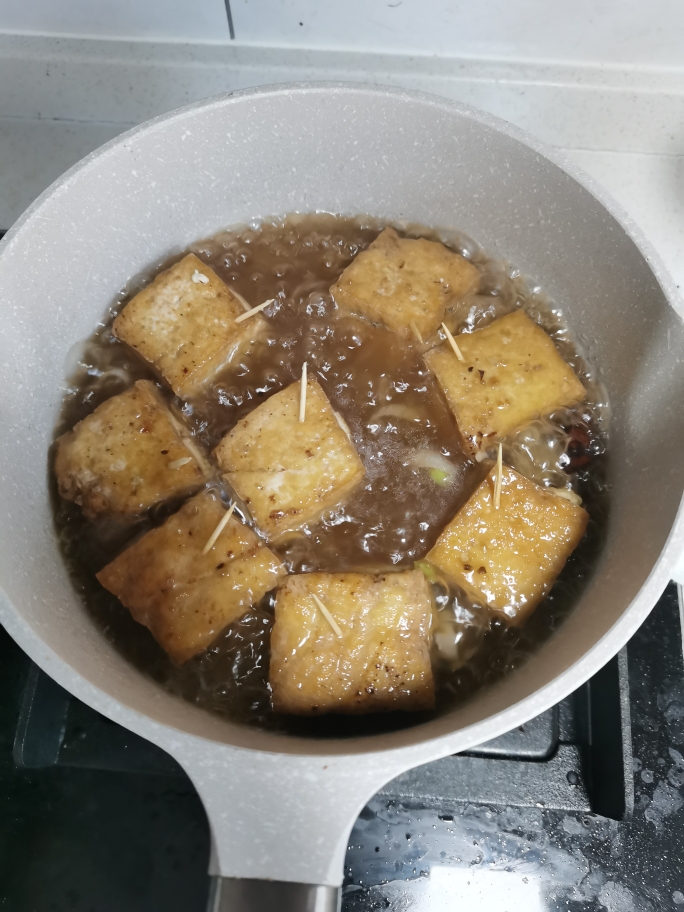 好吃的豆腐箱子（家常炖）的做法 步骤7