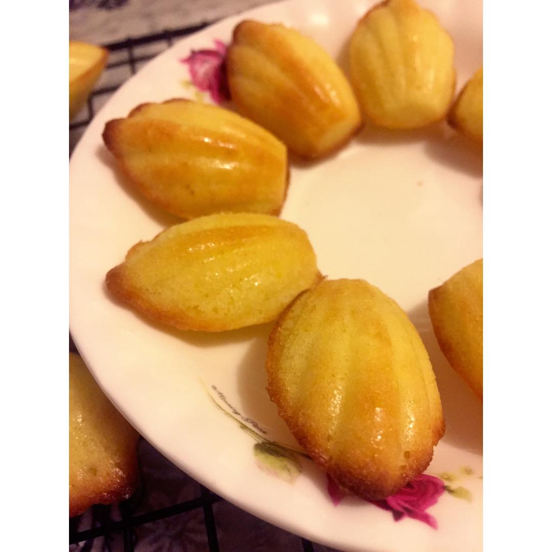 柠檬味玛德琳(无泡打粉)