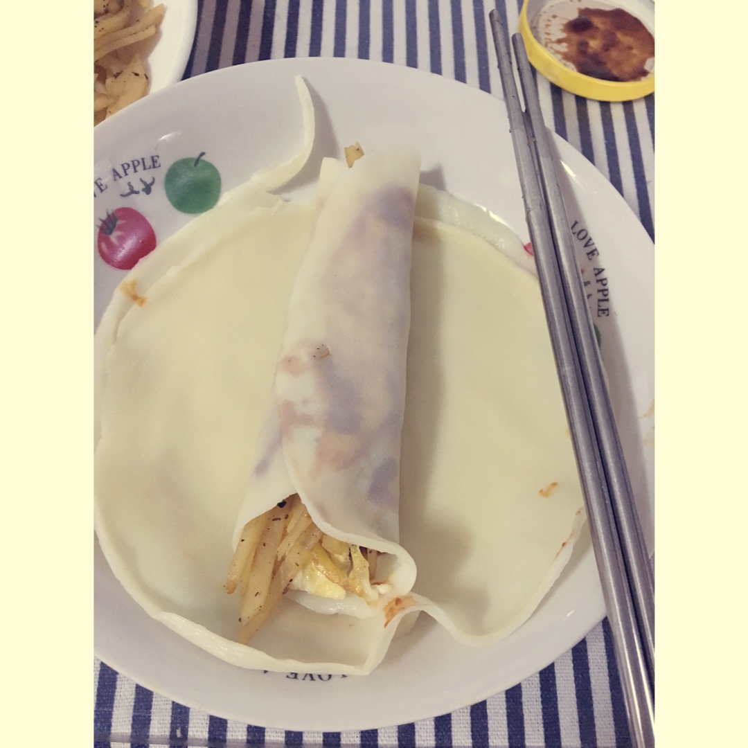 春饼 —薄如纸