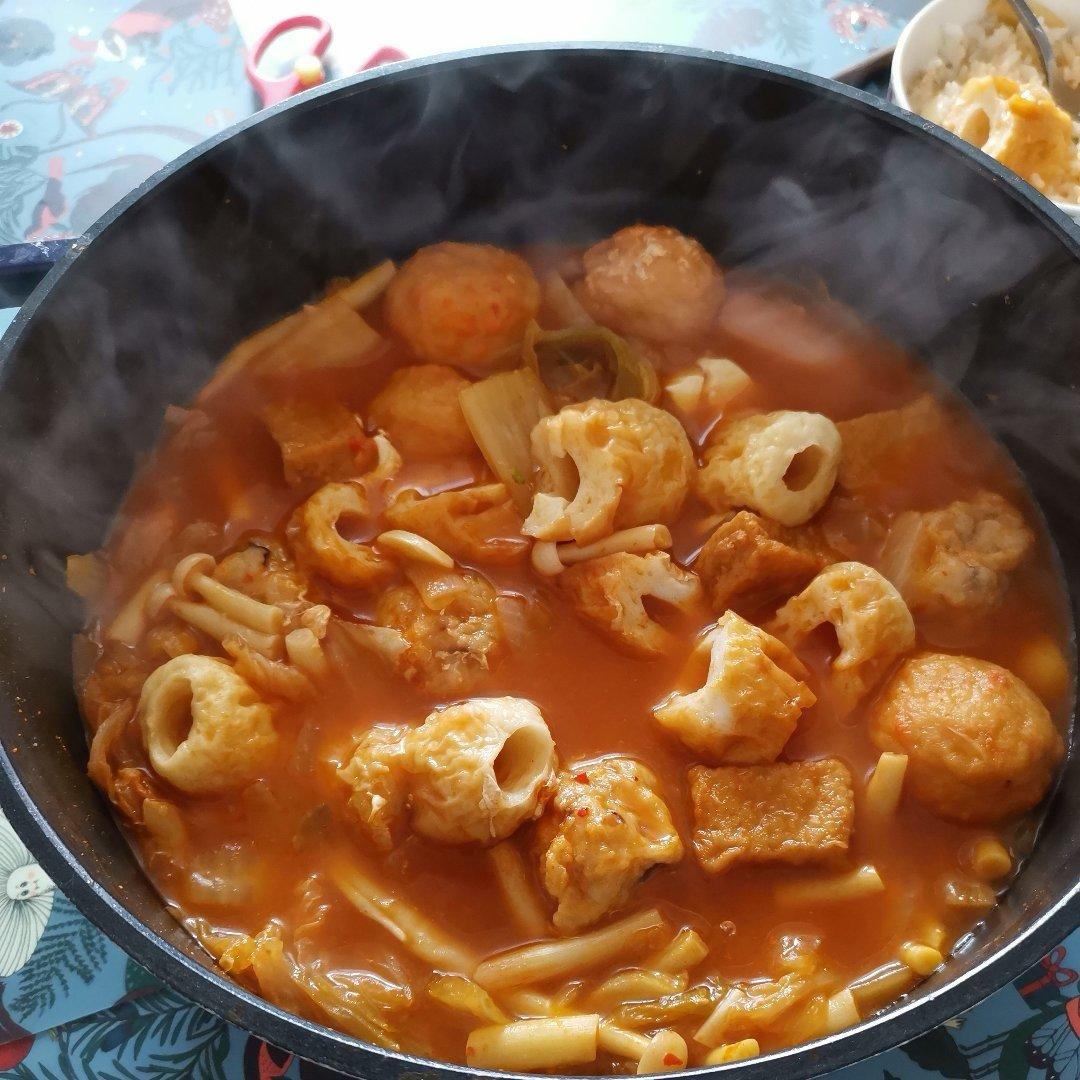 韩式豆腐锅 Korean Tofu Hotpot