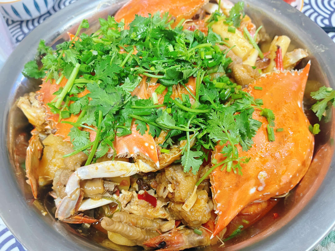 胖哥俩肉蟹煲