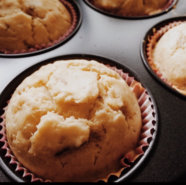 马芬 纸杯蛋糕cupcake香蕉松糕