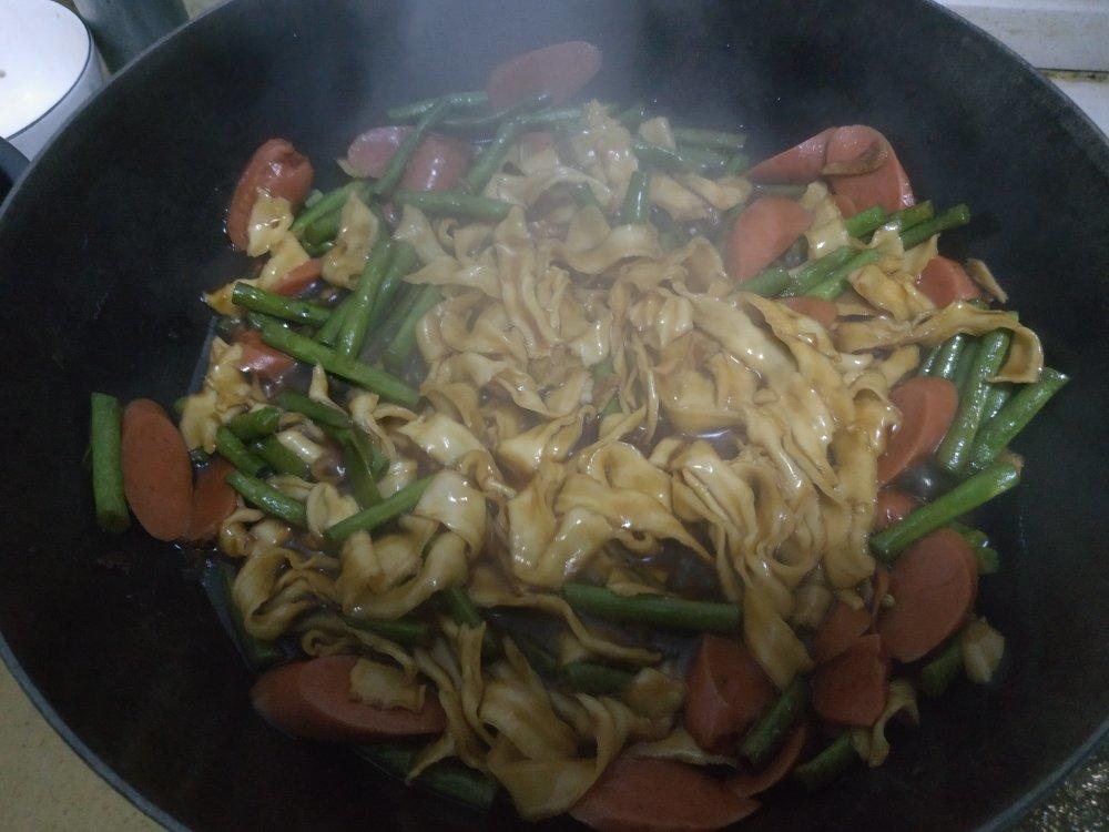 豆角焖面
