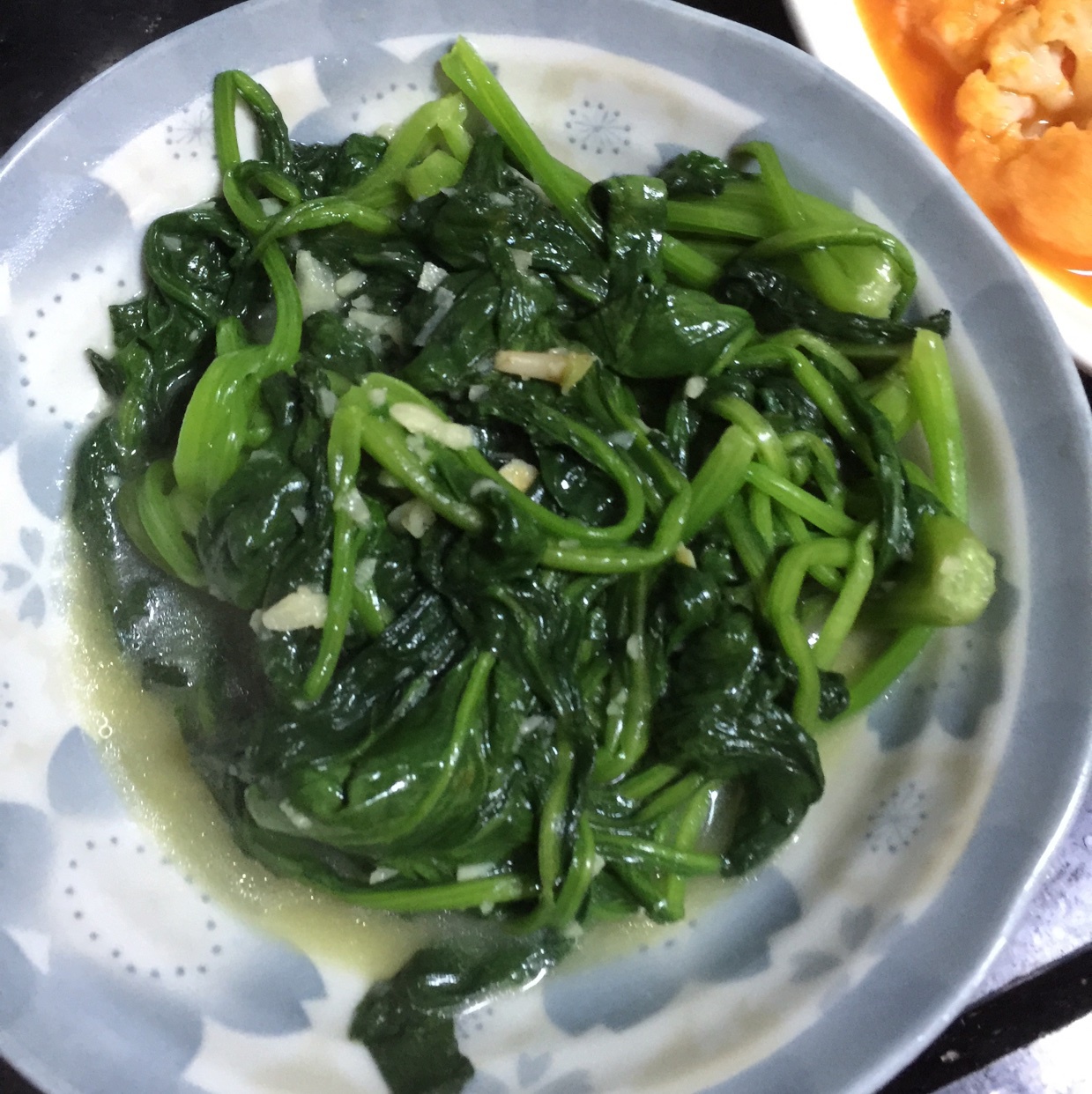 蒜末菠菜
