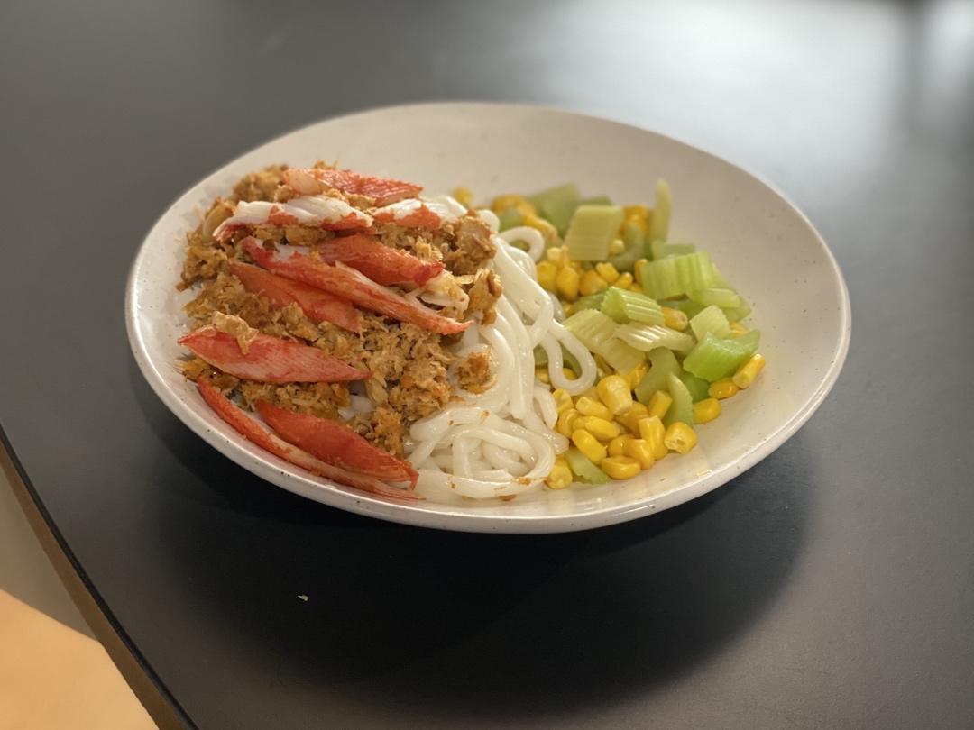 轻食版本•蟹黄面