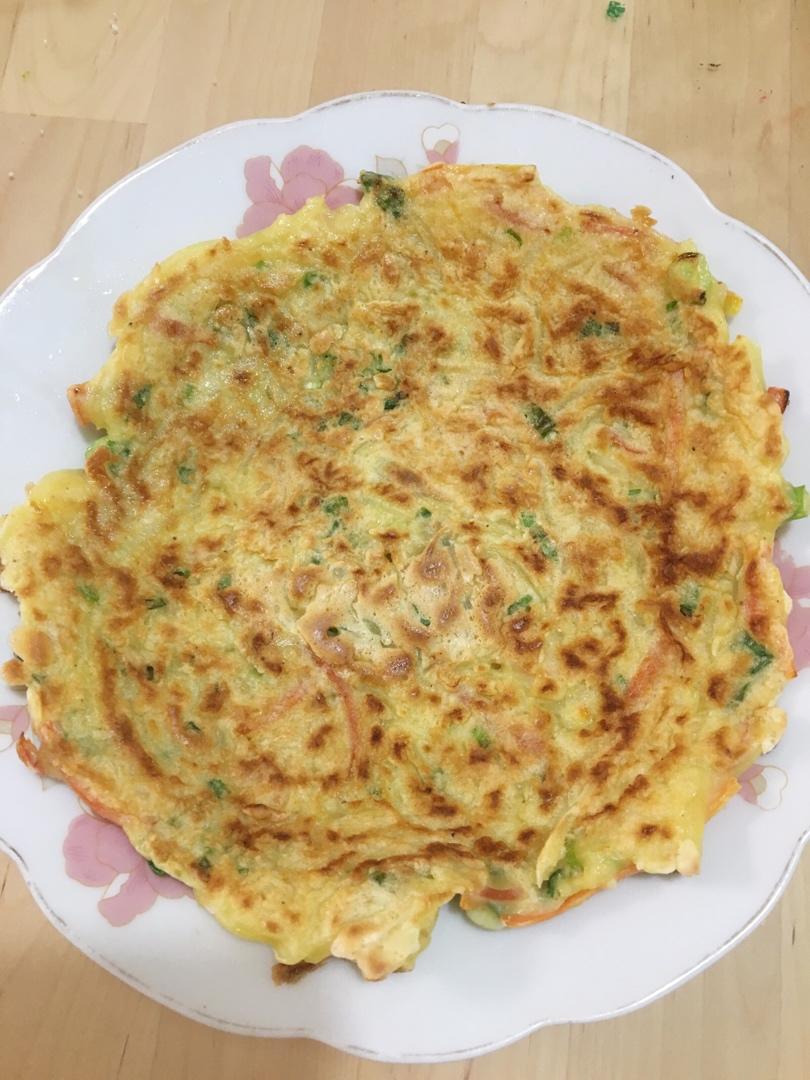 土豆胡萝卜健康早餐饼