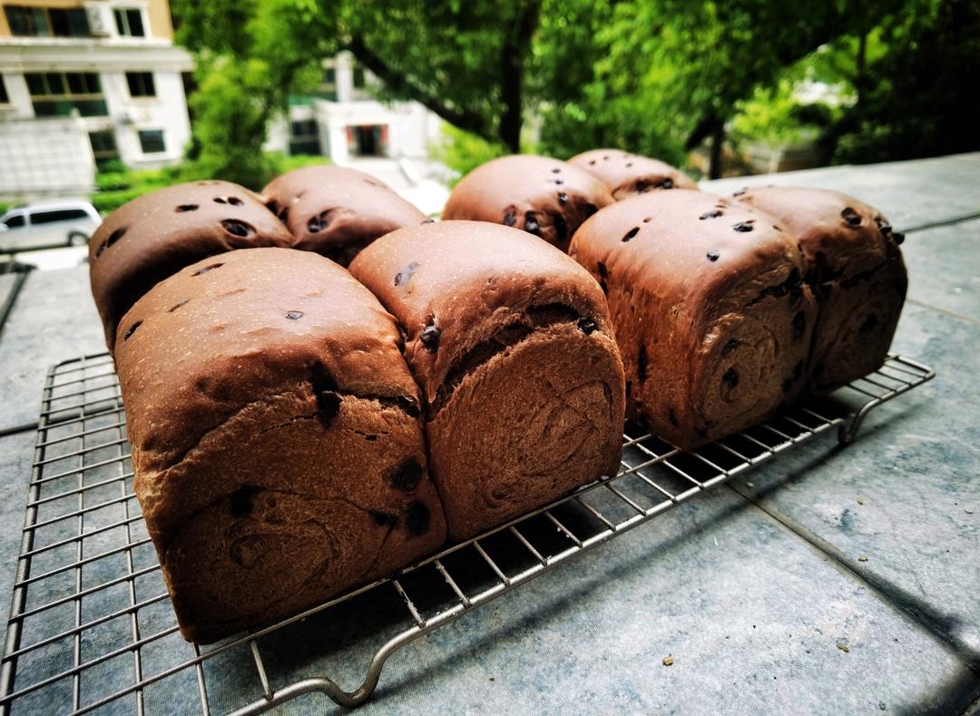 牛奶巧克力吐司