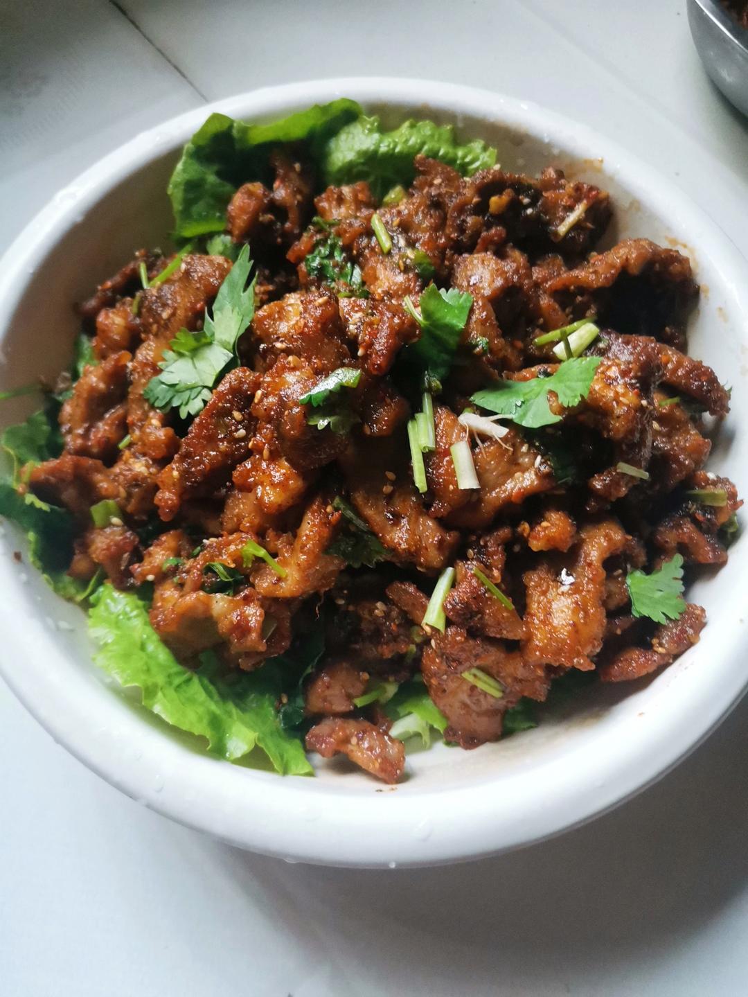 吃不到膻味的比烧烤更好吃的孜然羊肉🐏