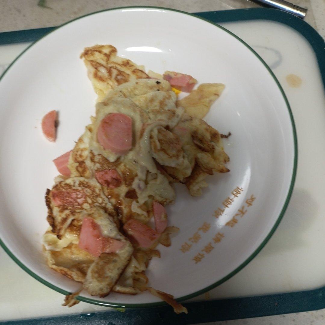 超级简单的牛奶鸡蛋饼
