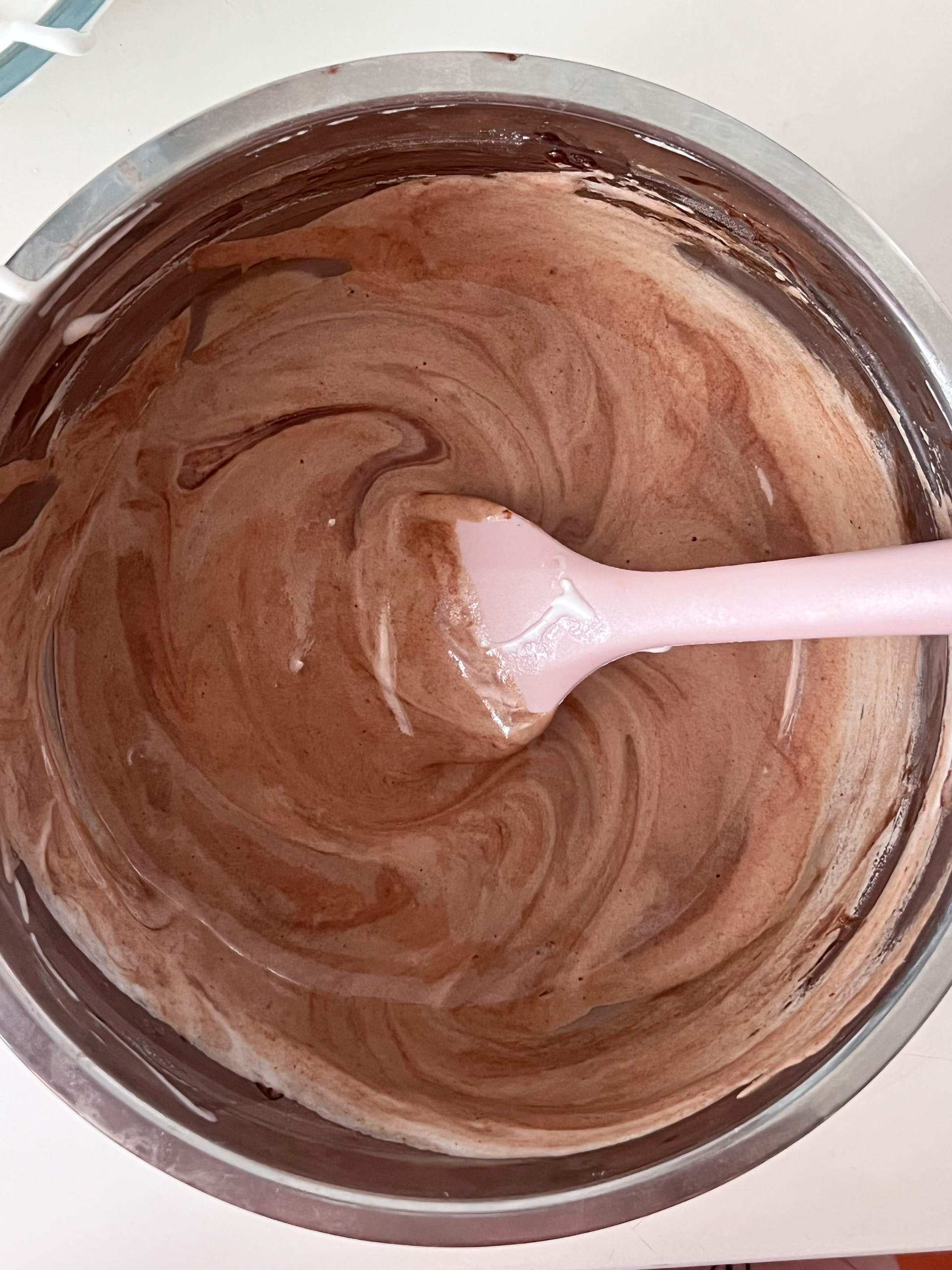 一口沦陷❗️巨好吃的巧克力奶油抱抱卷的做法 步骤13