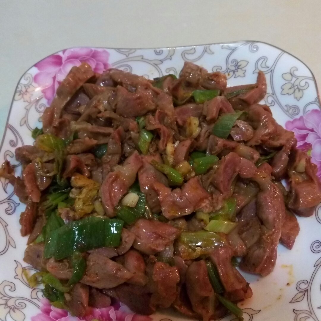 孜然鸡胗