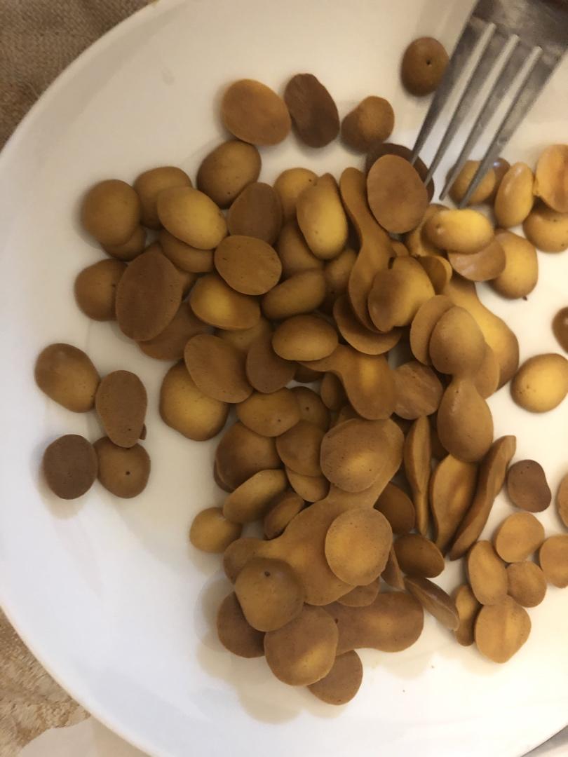 入口即化的无添加蛋黄溶豆
