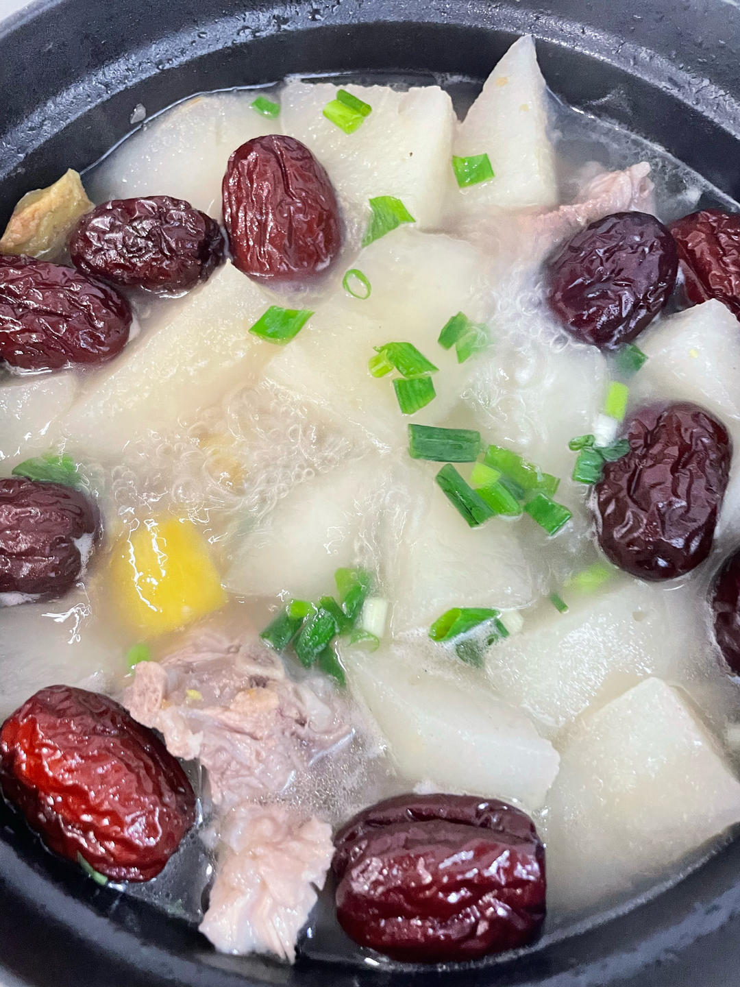 温润滋补——板栗山药排骨汤（超简单电饭锅版，再附超方便调料配方）
