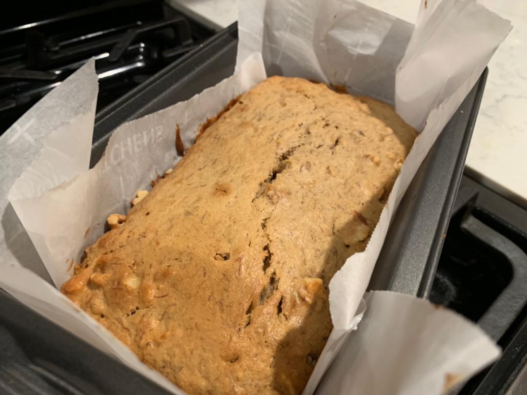 香蕉核桃磅蛋糕 Banana & Walnut Pound Cake