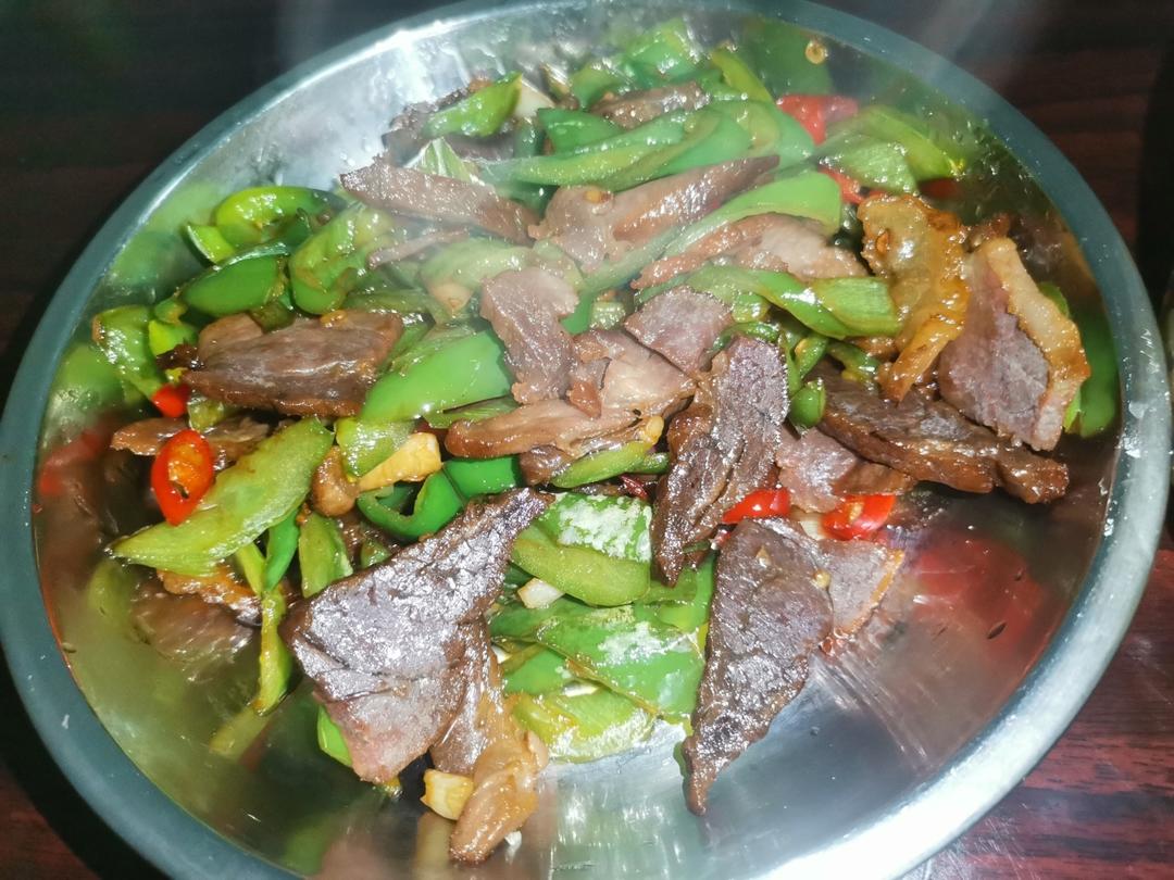 青椒炒腊肉