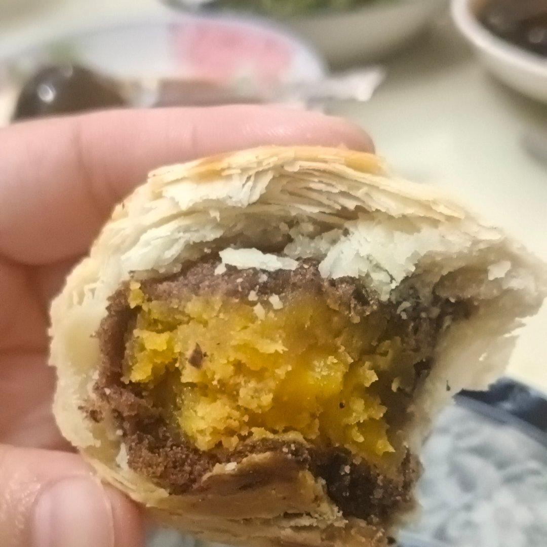 超简单 免揉 酥掉渣的蛋黄酥(超详细附全程视频)不破酥『万能酥皮』