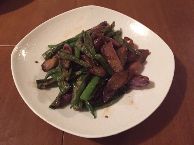 尖椒烧茄子