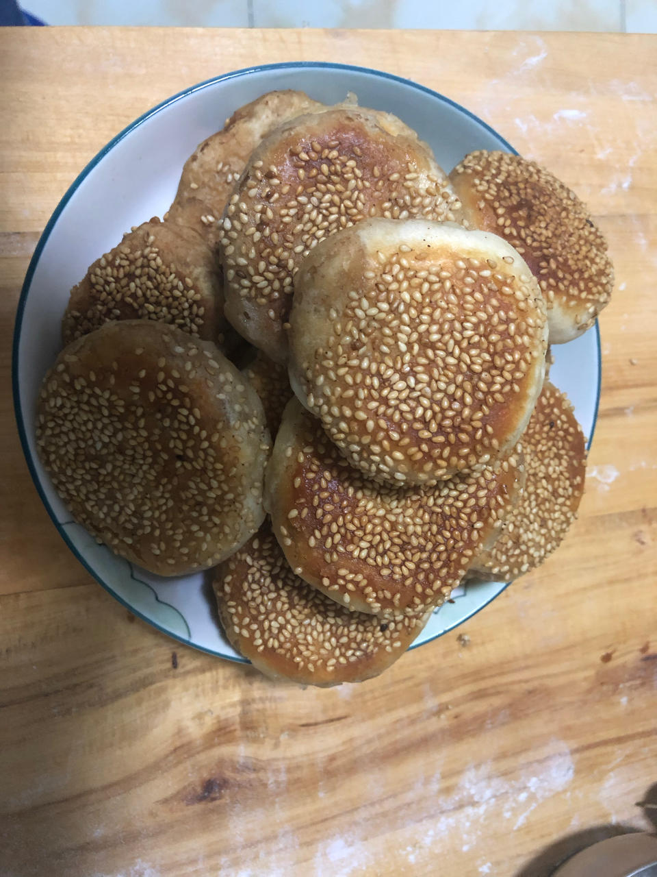 家常麻酱烧饼 做法简单一看就会 新手零失败 附细节视频详解