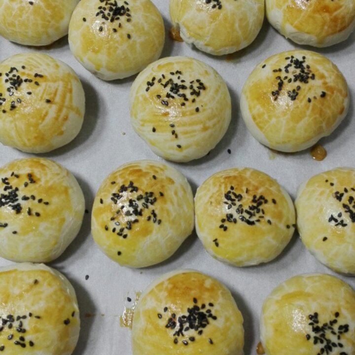 泳式鲜肉榨菜月饼