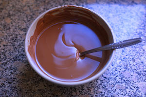 焦糖牛奶巧克力慕斯的做法 步骤14
