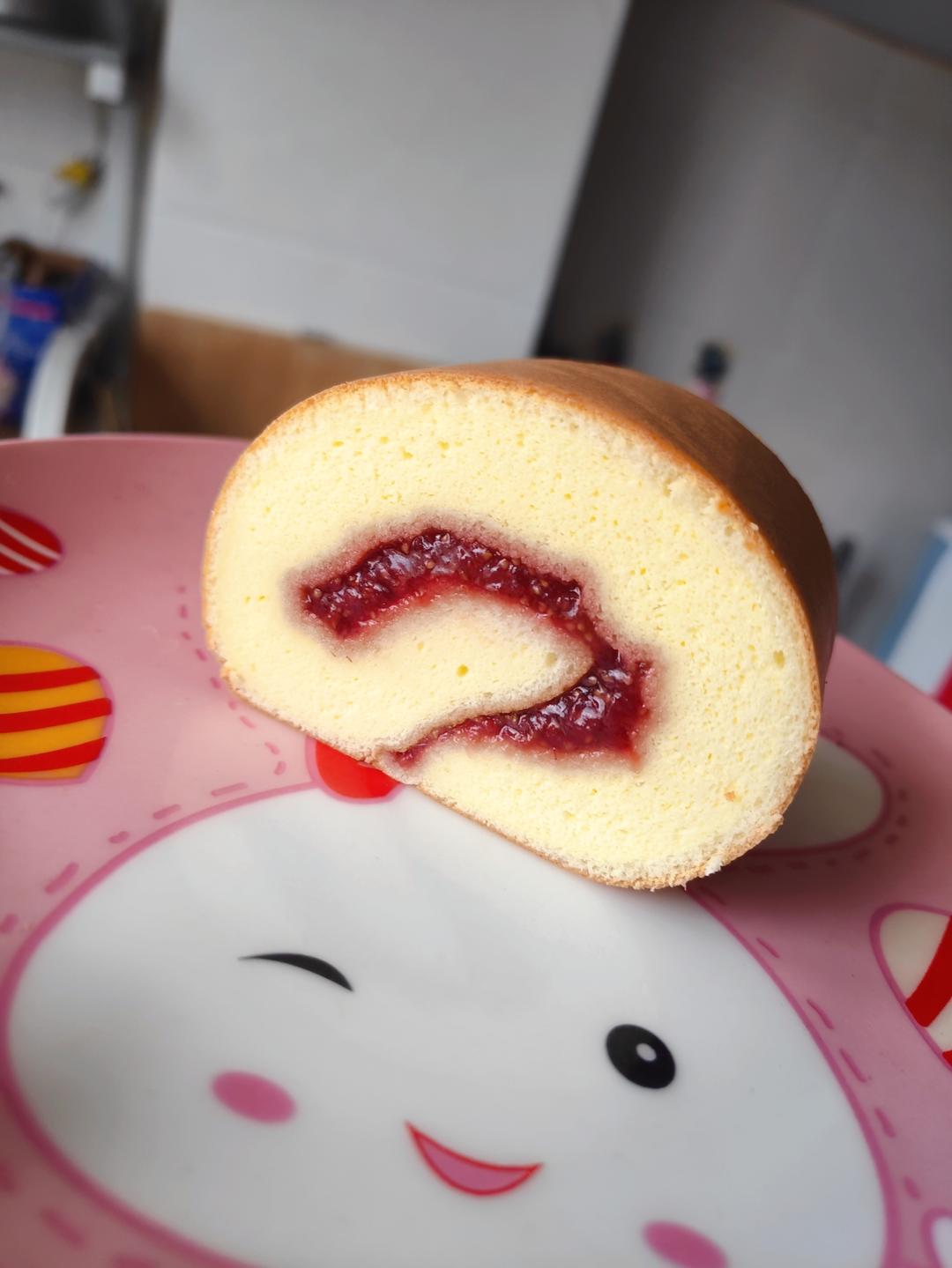 蛋糕卷这样做‼️不掉皮不开裂（小视频食谱）