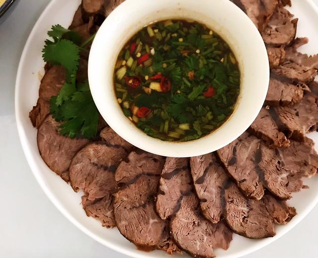 卤牛腱子肉的做法