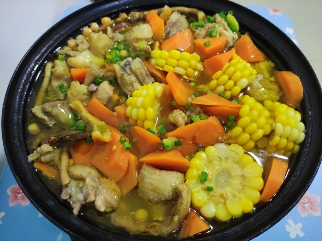 三鲜鸡汤