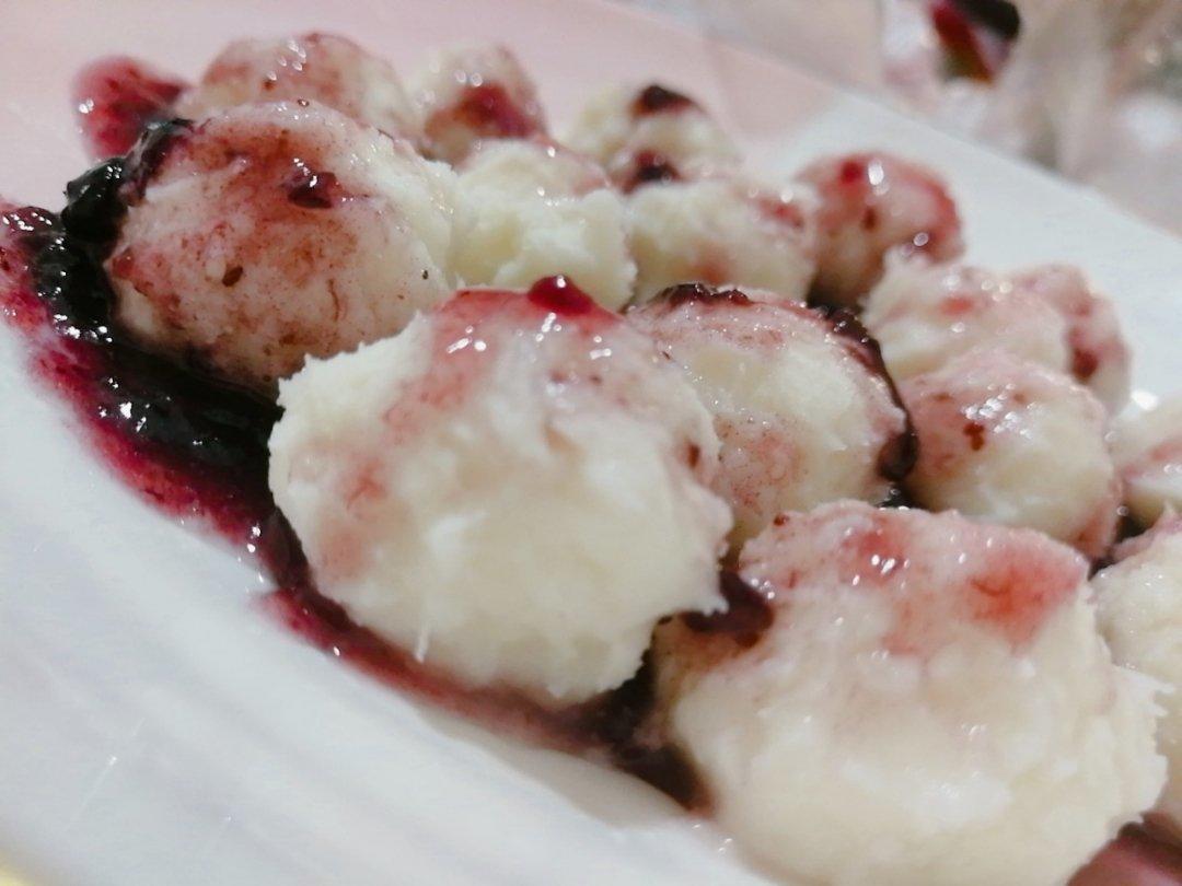 蓝莓山药泥