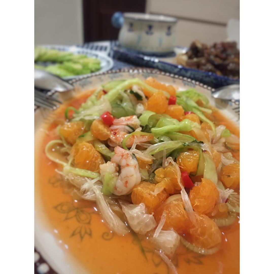 鲜橙泰式开胃虾