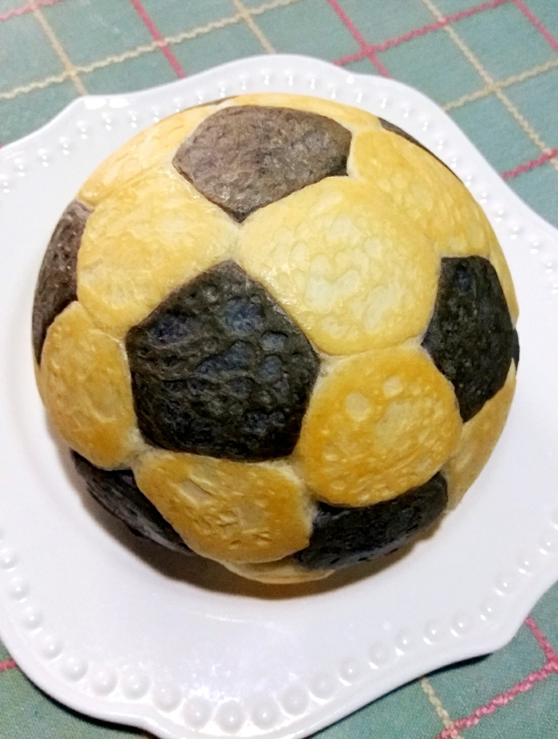 足球⚽面包的做法