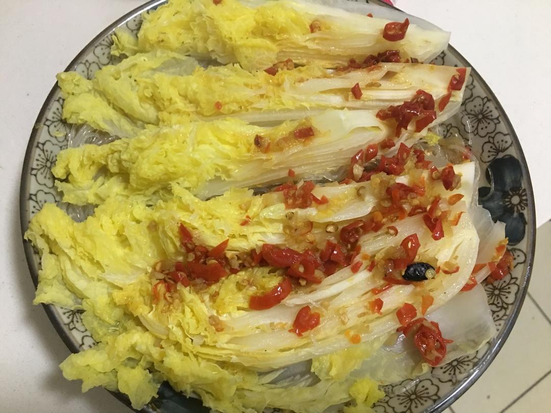 蒜蓉粉丝蒸娃娃菜