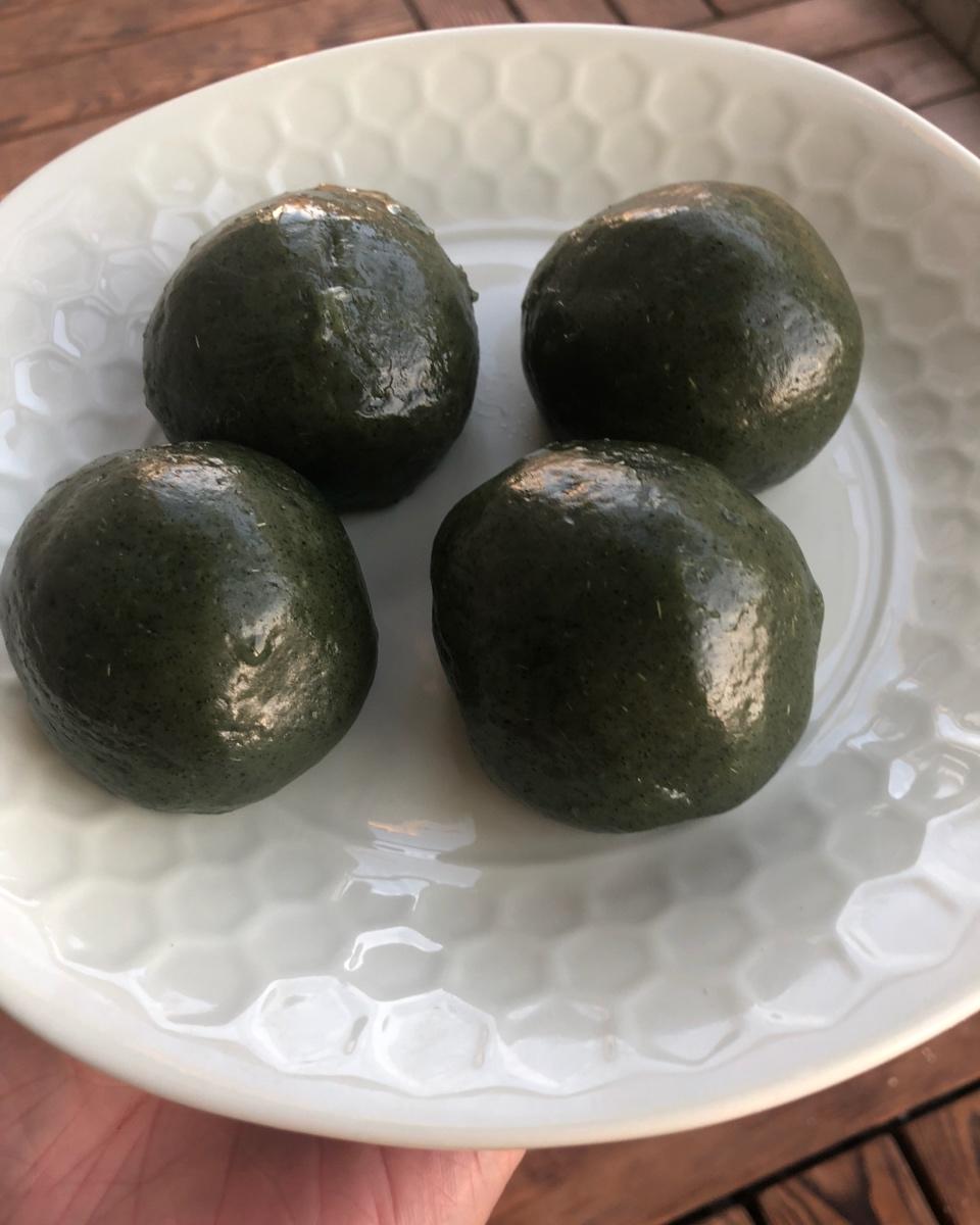 初春的味道—青团（艾草粉版+青汁版+预拌粉懒人版）