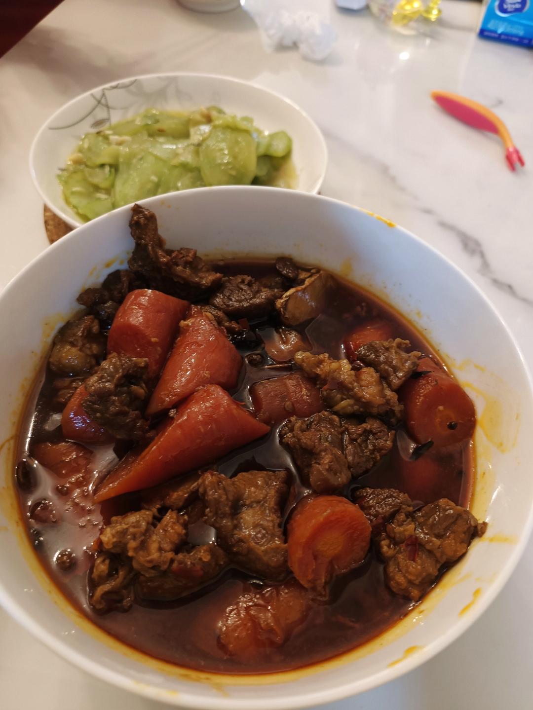 可以吃一辈子的红烧牛腩