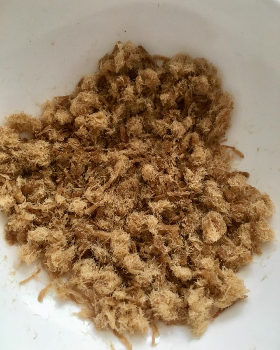 自制肉松---面包机详细版（增加炒锅制作过程）