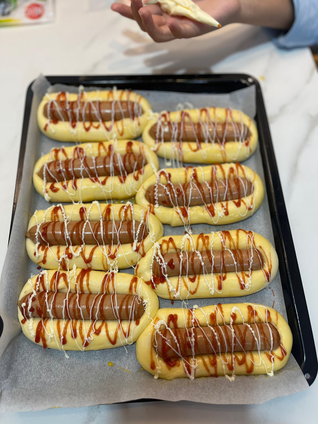 肠仔包---QQ软软的早餐包