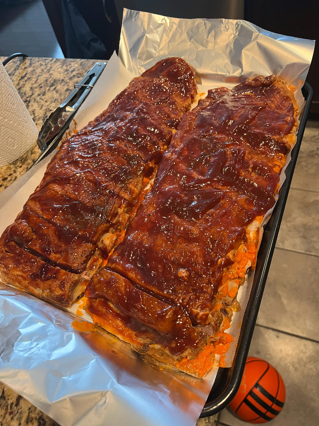 烤箱版美式BBQ的爆赞烤肋排