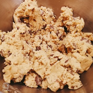 Nyc Levain Cookie 巧克力核桃曲奇的做法步骤图 Katpastry 下厨房 Nyc Levain Cookie 巧克力核桃曲奇的做法步骤图 Katpastry 下厨房