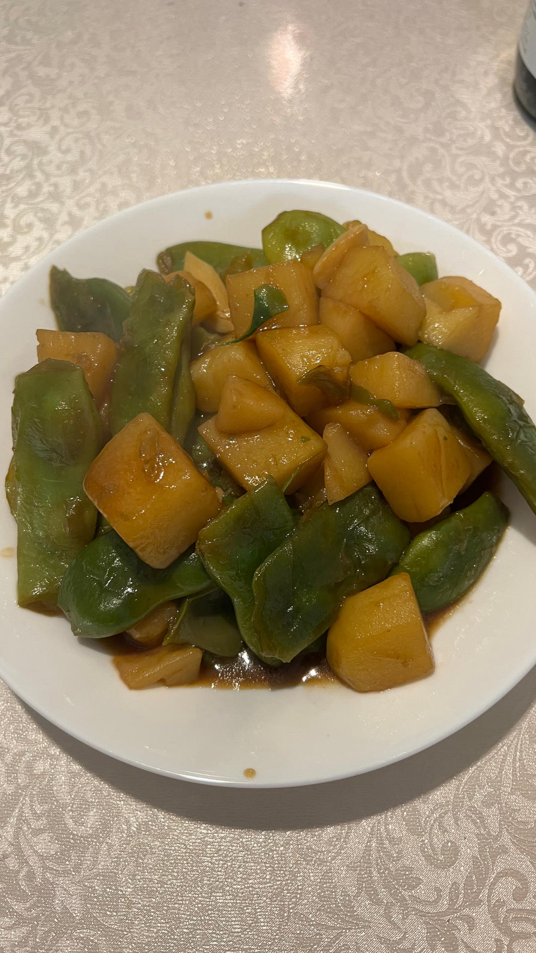 家常土豆炖豆角