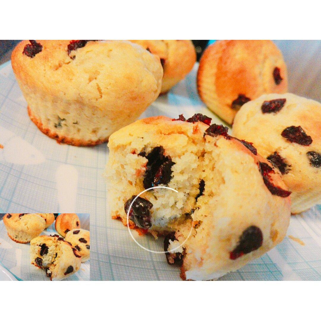 少女心的香蕉蔓越莓玛芬