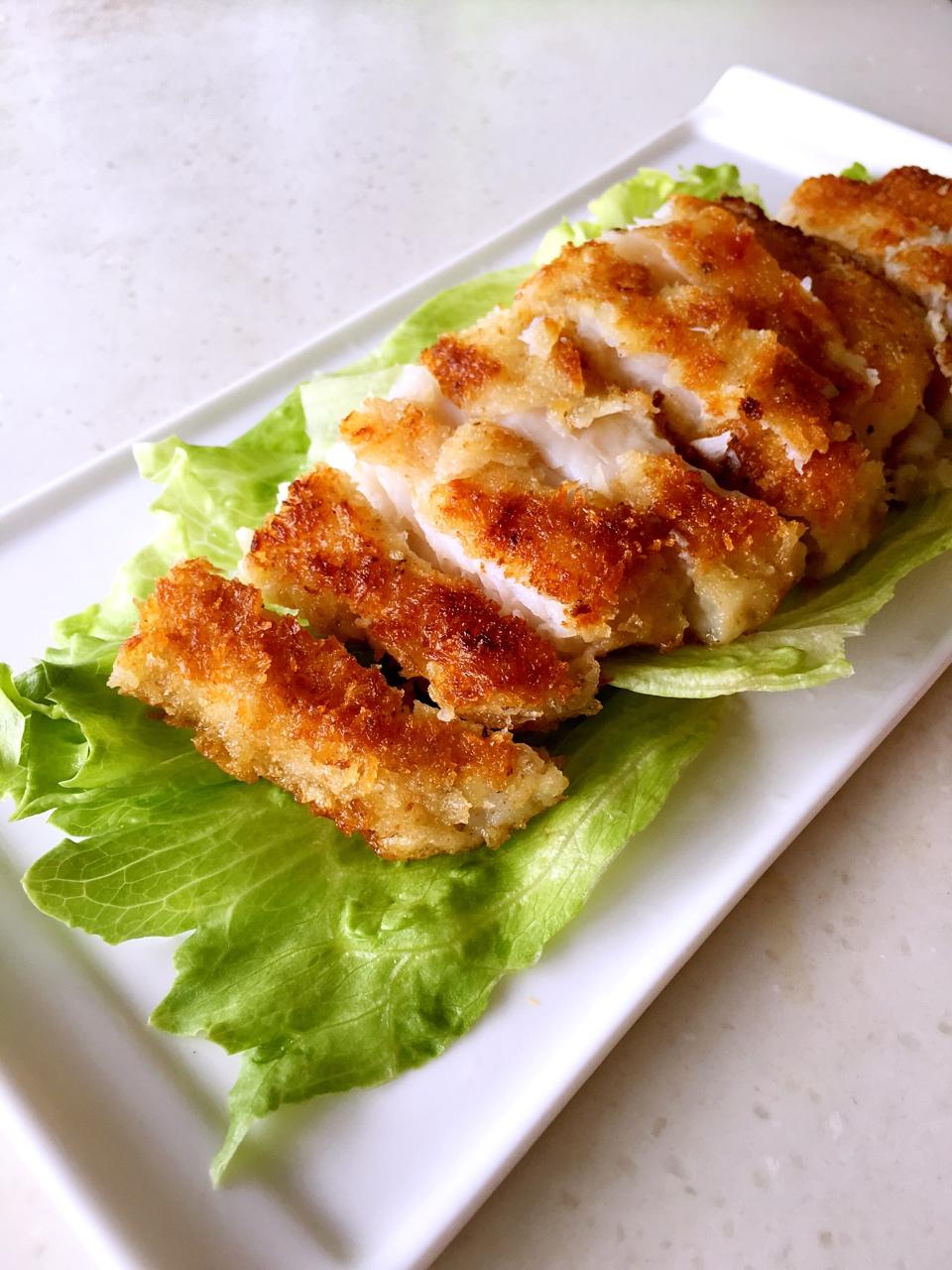 一个讲究的吃货做的香煎龙利鱼排