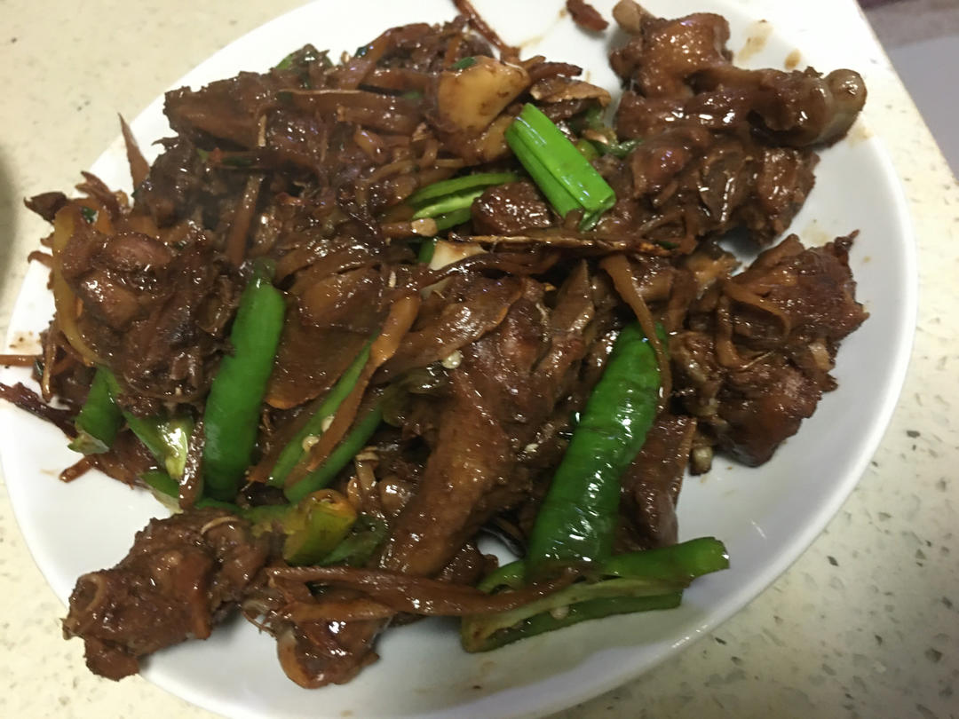 姜炒鸭