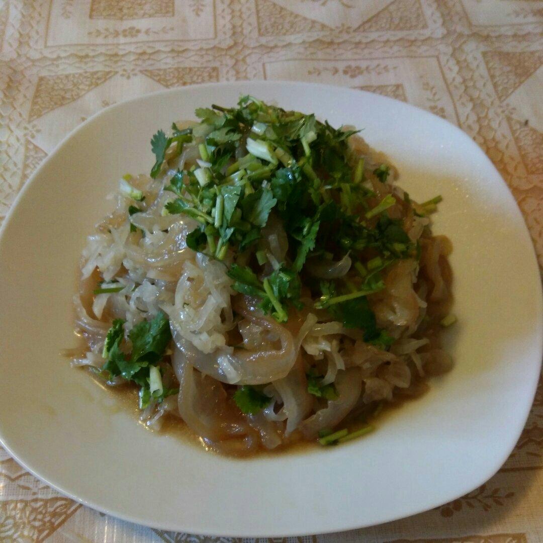 凉拌海蜇萝卜丝