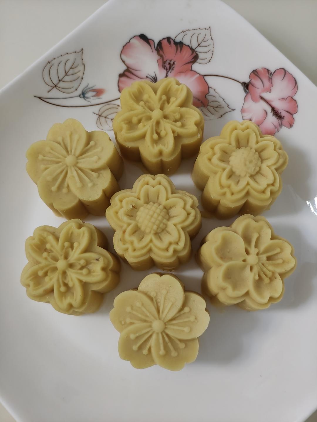 懒汉免炒绿豆沙(绿豆糕)