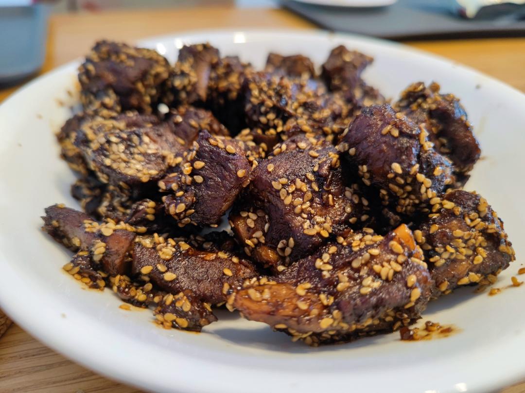 糖醋排骨（试验多次的最佳口感）