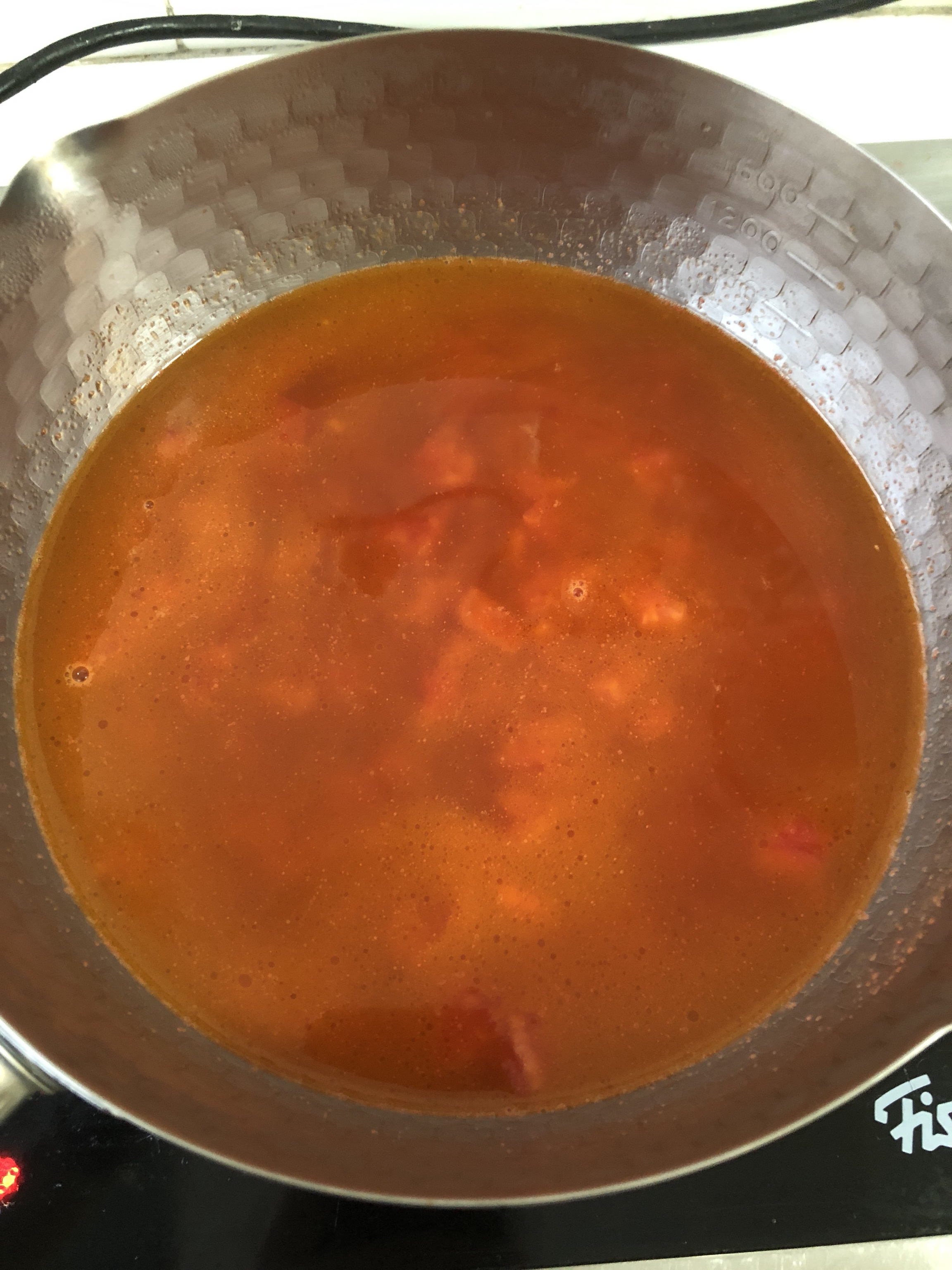 蕃茄韭菜汤的做法 步骤5