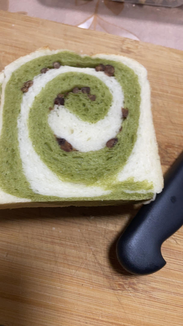 抹茶双色吐司