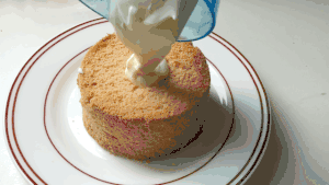 海盐芝士爆浆蛋糕的做法 步骤8
