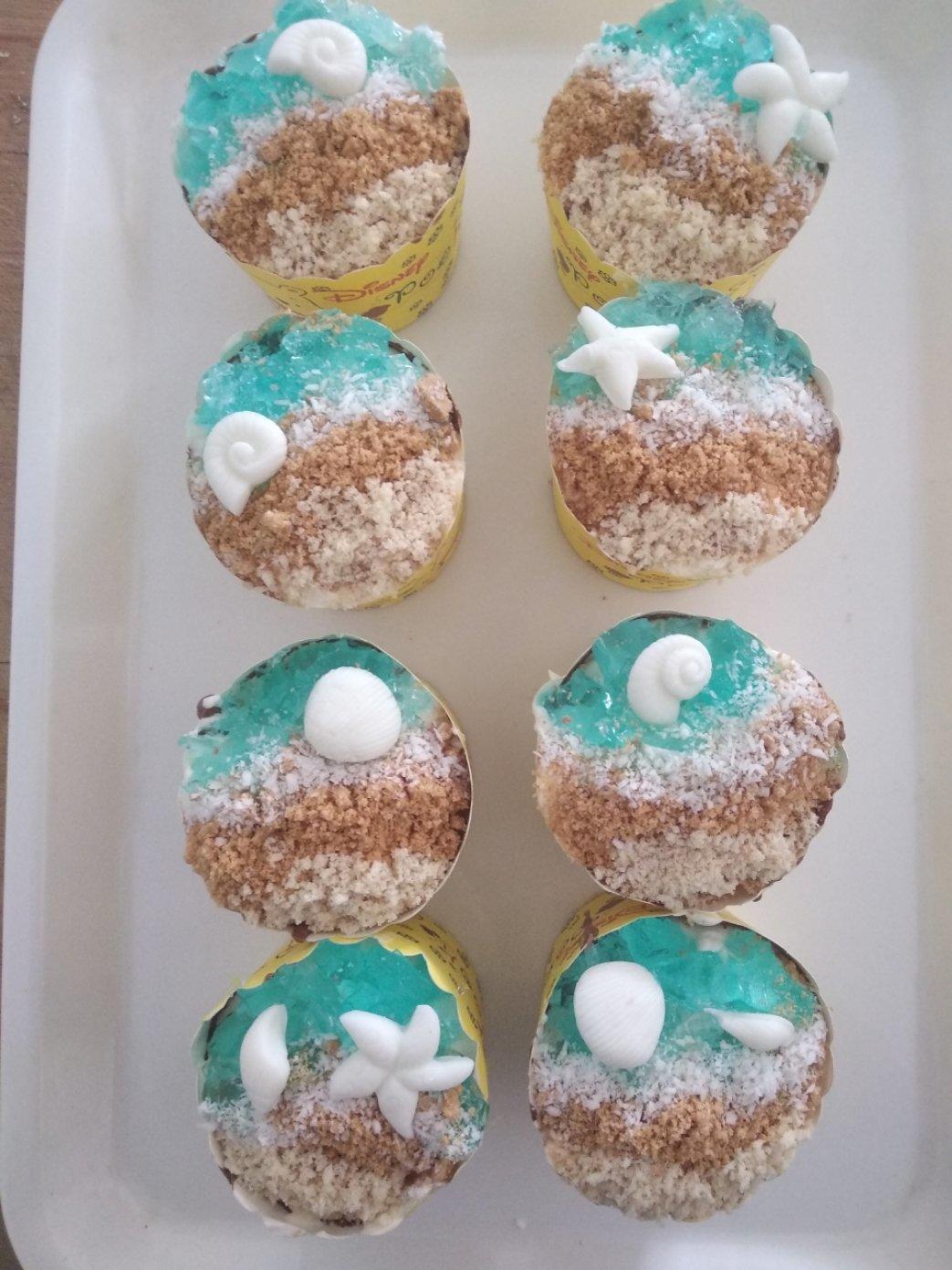 海洋蛋糕（戚风胚鲜奶油版）