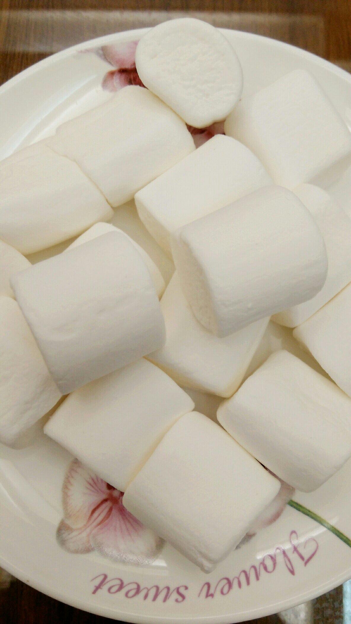 简易棉花糖版～牛轧糖的做法 步骤1