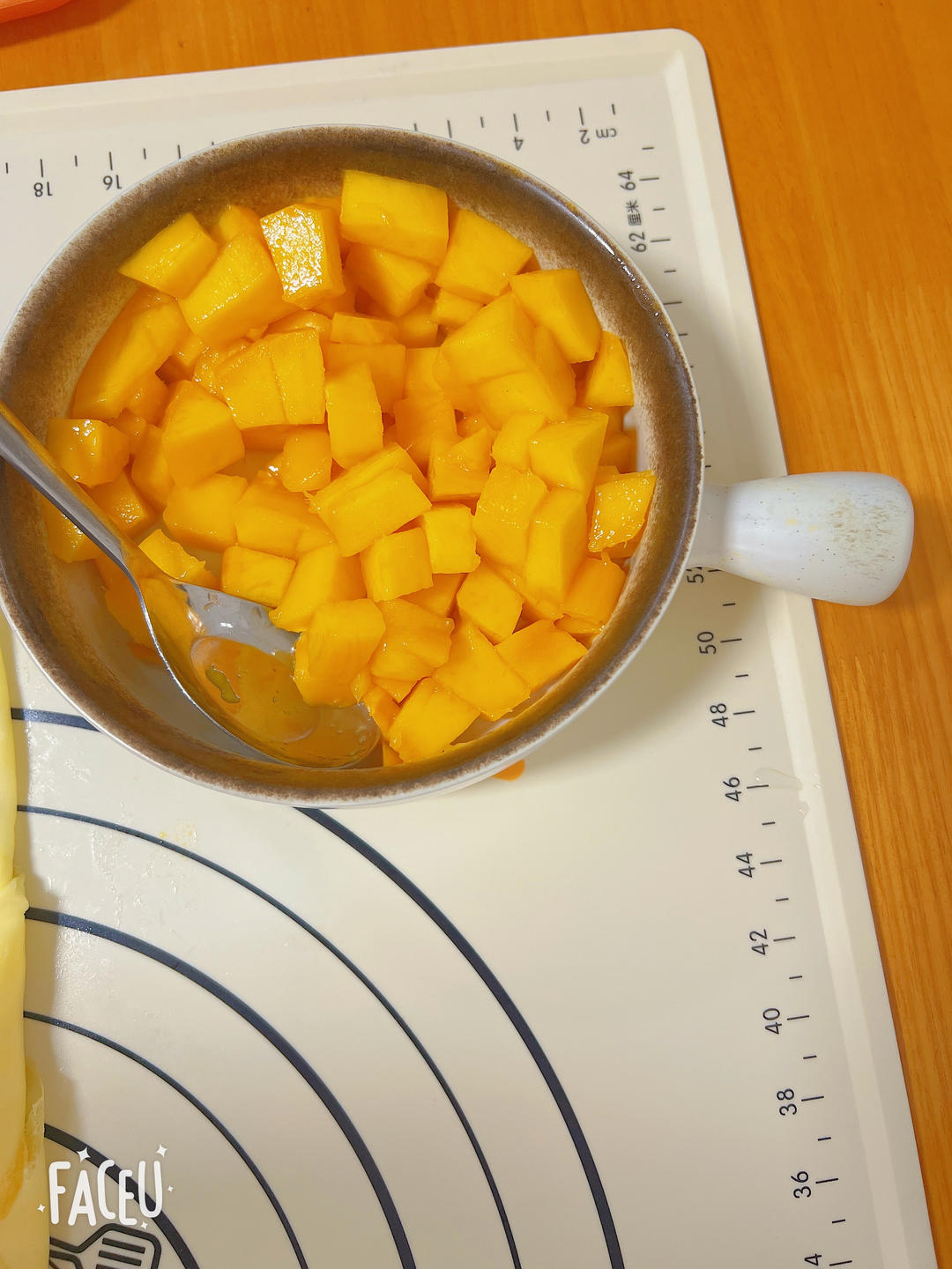 免烤箱❗️零失败，超好吃的芒果毛巾卷